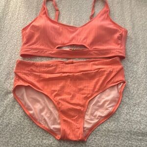 Coral Bikini Set